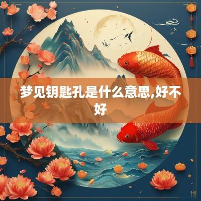 梦见钥匙孔是什么意思,好不好 梦见钥匙孔是什么意思,好不好
