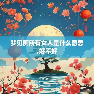 梦见厕所有女人是什么意思,好不好