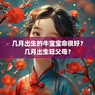 几月出生的牛宝宝命很好？几月出生旺父母？