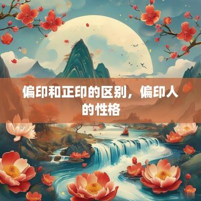 偏印和正印的区别，偏印人的性格