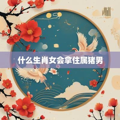 什么生肖女会拿住属猪男