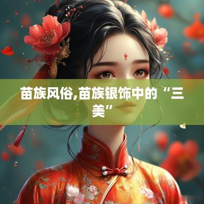 苗族风俗,苗族银饰中的“三美”