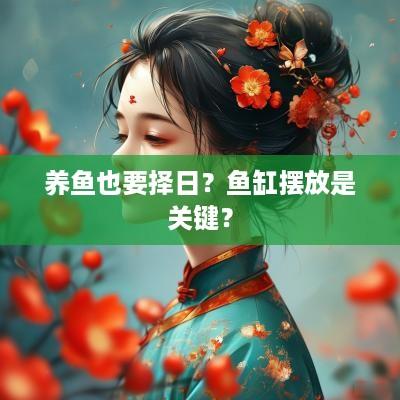养鱼也要择日？鱼缸摆放是关键？