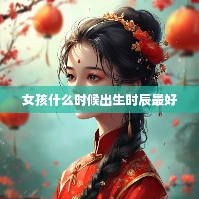 女孩什么时候出生时辰最好