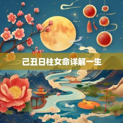 己丑日柱女命详解一生