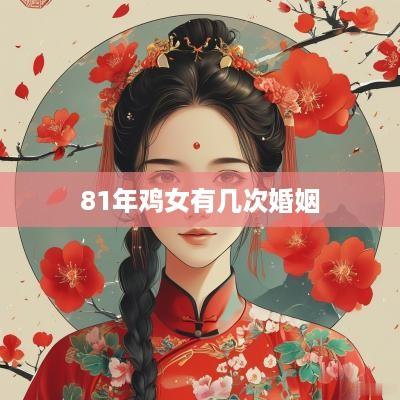 81年鸡女有几次婚姻