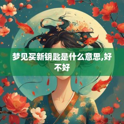 梦见买新钥匙是什么意思,好不好