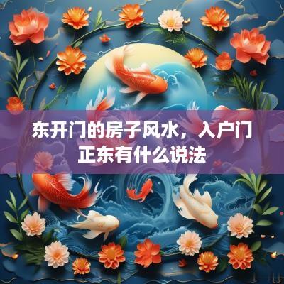 东开门的房子风水，入户门正东有什么说法