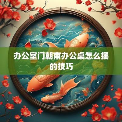 办公室门朝南办公桌怎么摆的技巧