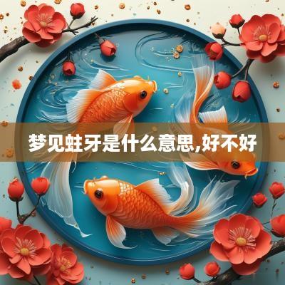 梦见蛀牙是什么意思,好不好