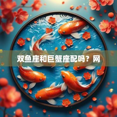 双鱼座和巨蟹座配吗？网