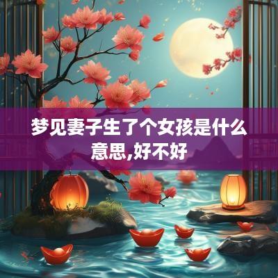 梦见妻子生了个女孩是什么意思,好不好
