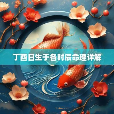 丁酉日生于各时辰命理详解