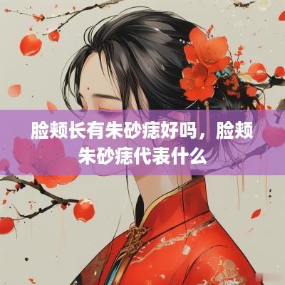 脸颊长有朱砂痣好吗，脸颊朱砂痣代表什么