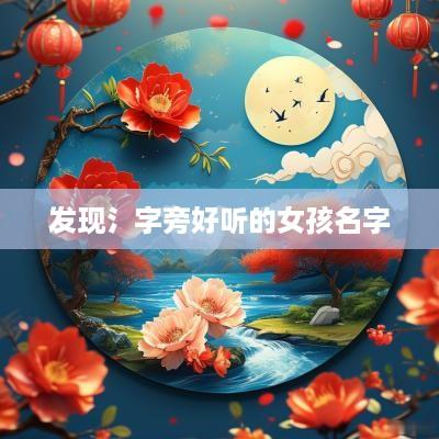 发现氵字旁好听的女孩名字