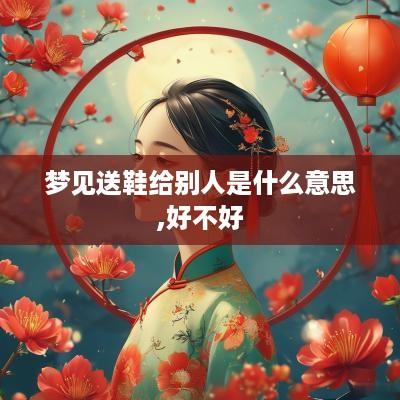 梦见送鞋给别人是什么意思,好不好