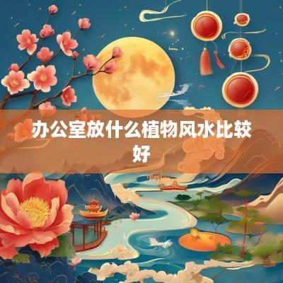 办公室放什么植物风水比较好