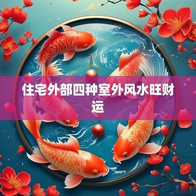 住宅外部四种室外风水旺财运