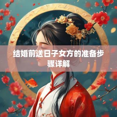 结婚前送日子女方的准备步骤详解