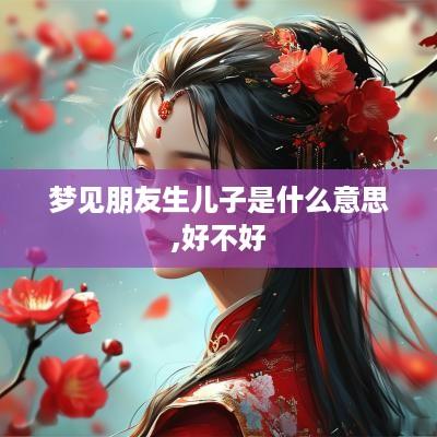 梦见朋友生儿子是什么意思,好不好