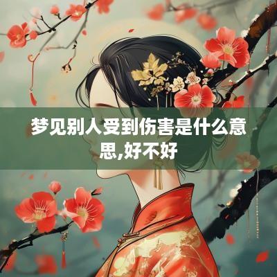 梦见别人受到伤害是什么意思,好不好