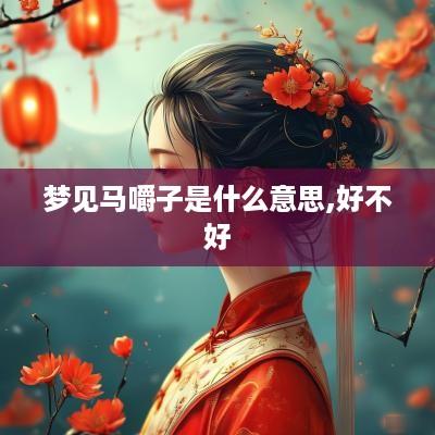 梦见马嚼子是什么意思,好不好