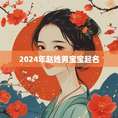 2025年赵姓男宝宝起名