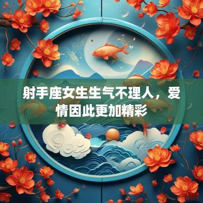 射手座女生生气不理人，爱情因此更加精彩