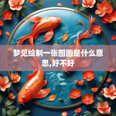 梦见绘制一张图画是什么意思,好不好