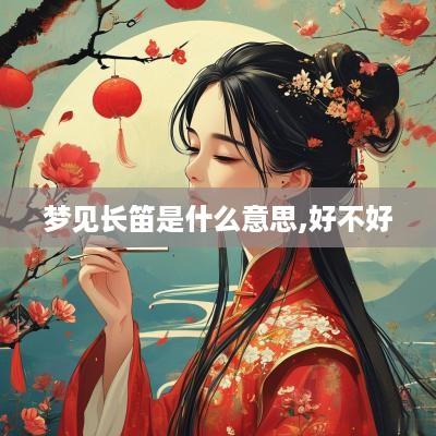 梦见长笛是什么意思,好不好
