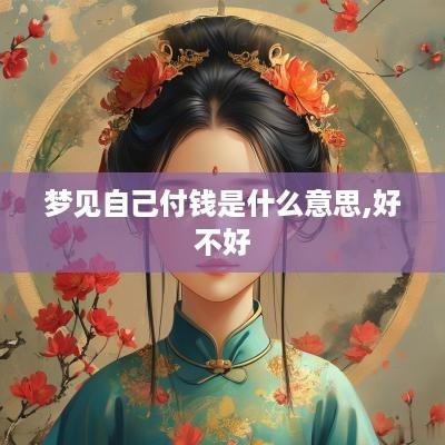 梦见自己付钱是什么意思,好不好