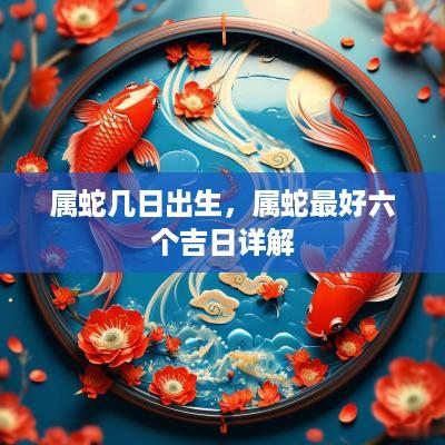 属蛇几日出生，属蛇最好六个吉日详解