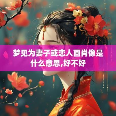 梦见为妻子或恋人画肖像是什么意思,好不好