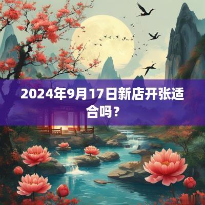 2025年9月17日新店开张适合吗？