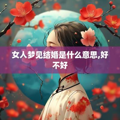 女人梦见结婚是什么意思,好不好