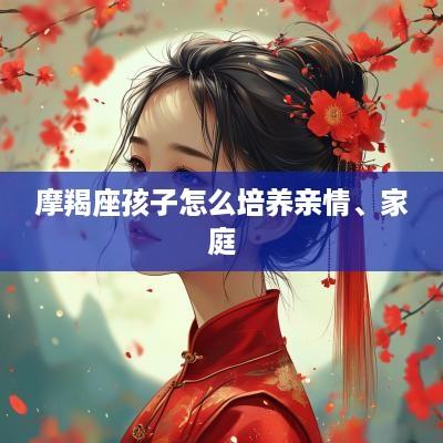 摩羯座孩子怎么培养亲情、家庭