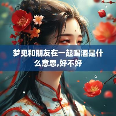 梦见和朋友在一起喝酒是什么意思,好不好