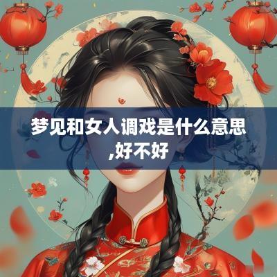 梦见和女人调戏是什么意思,好不好