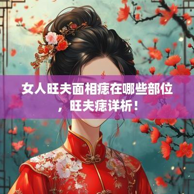 女人旺夫面相痣在哪些部位，旺夫痣详析！