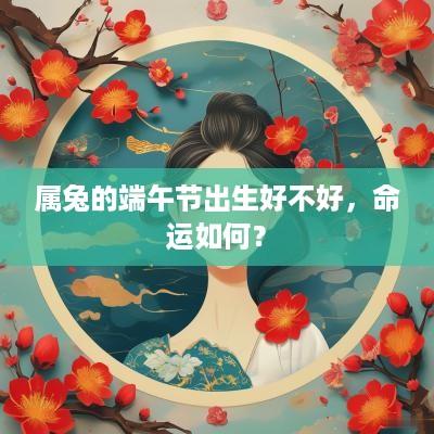 属兔的端午节出生好不好，命运如何？