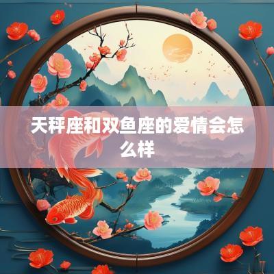 天秤座和双鱼座的爱情会怎么样