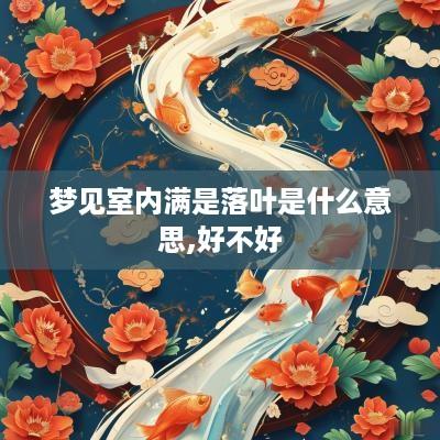 梦见室内满是落叶是什么意思,好不好