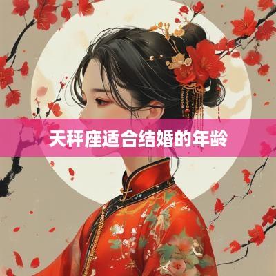 天秤座适合结婚的年龄