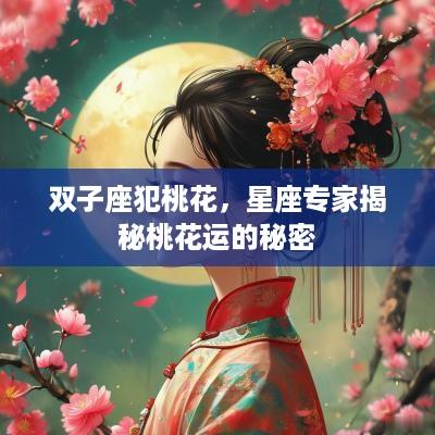 双子座犯桃花，星座专家揭秘桃花运的秘密