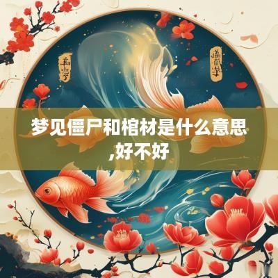 梦见僵尸和棺材是什么意思,好不好
