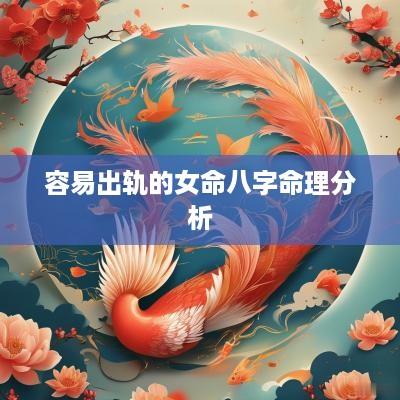 容易出轨的女命八字命理分析