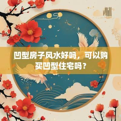 凹型房子风水好吗，可以购买凹型住宅吗？