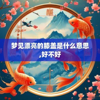 梦见漂亮的膝盖是什么意思,好不好