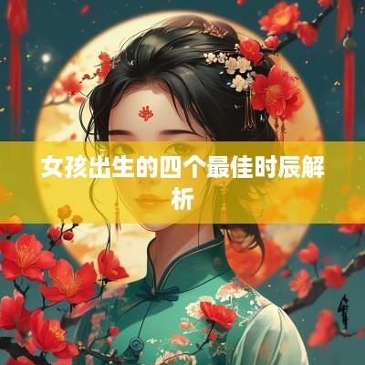女孩出生的四个最佳时辰解析