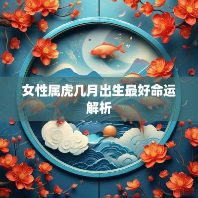 女性属虎几月出生最好命运解析